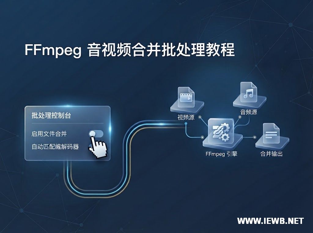 音视频合并批处理